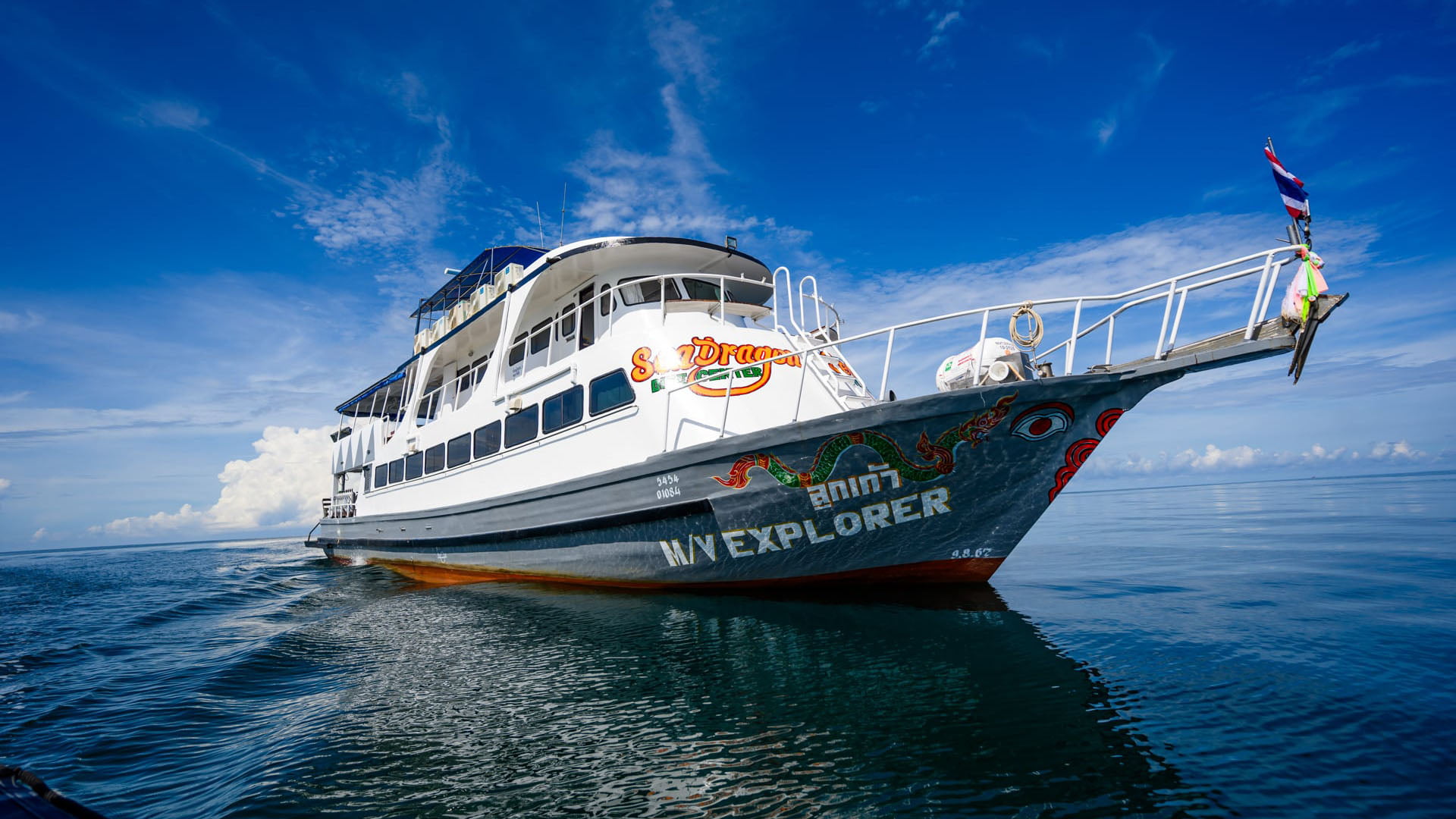 MV Explorer Diving Liveaboard Boat in Thailand